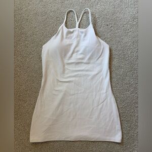 Lululemon White Tank Top
